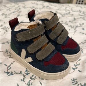 Veja Kids' Multicolor Velcro Sneakers